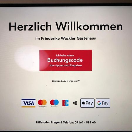 Friederike Wackler Gaestehaus ゲッピンゲン エクステリア 写真